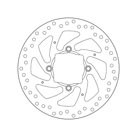 Disco de freno BREMBO Serie Oro redondo fijo