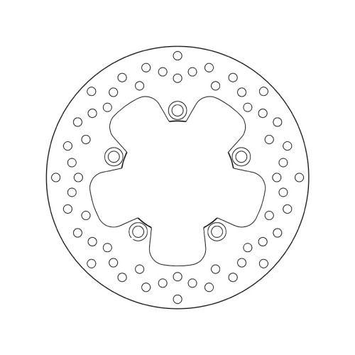 Disco de freno BREMBO Serie Oro redondo fijo