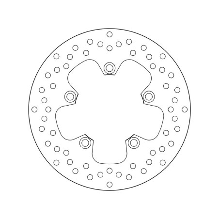 Disco de freno BREMBO Serie Oro redondo fijo