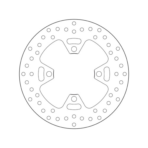 Disco de freno BREMBO Serie Oro redondo fijo
