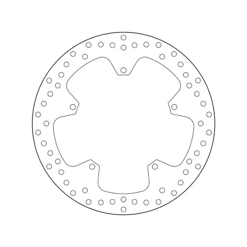 Disco de freno BREMBO Serie Oro redondo fijo