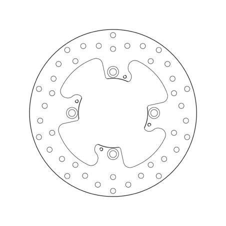 Disco de freno BREMBO Serie Oro redondo fijo