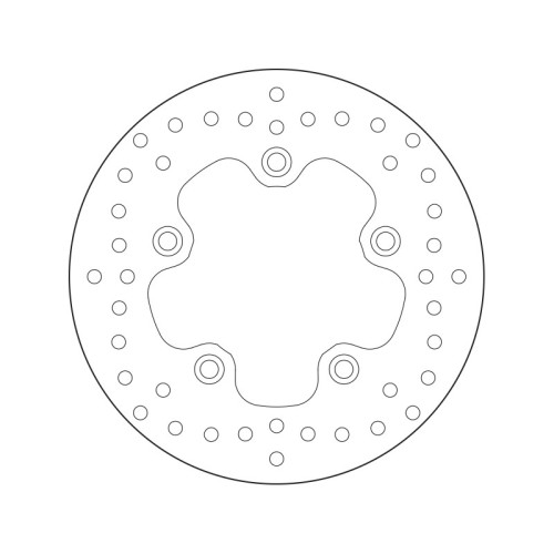 Disco de freno BREMBO Serie Oro redondo fijo