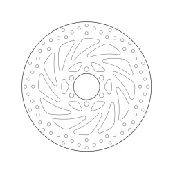 Disco de freno BREMBO Serie Oro redondo fijo 2