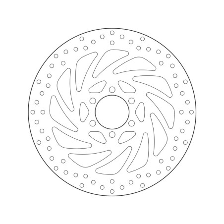 Disco de freno BREMBO Serie Oro redondo fijo