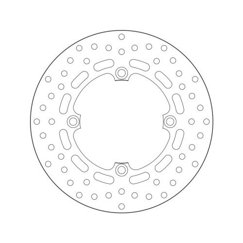 Disco de freno BREMBO Serie Oro redondo fijo