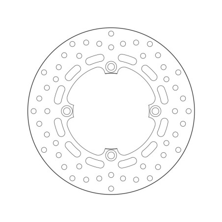 Disco de freno BREMBO Serie Oro redondo fijo