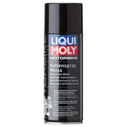 Lubricante de cadena para motocicleta LIQUI MOLY (blanco) - Spray 400ml