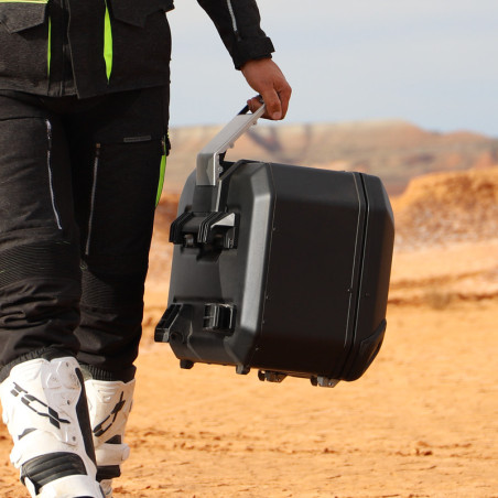 Maleta izquierda alumino SHAD Terra Black 36L