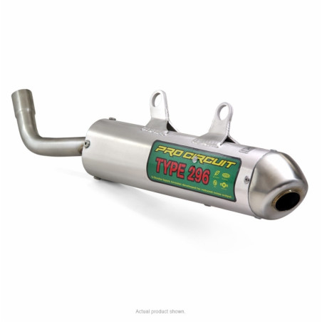 Silencioso Pro Circuit 296 aluminio, tapa de acero inox