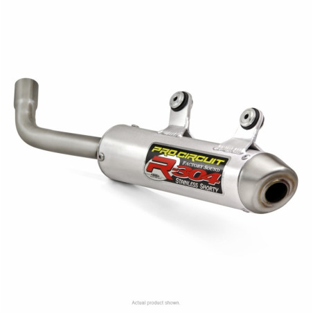 Silencioso Pro Circuit R-304 aluminio, tapa de acero inox