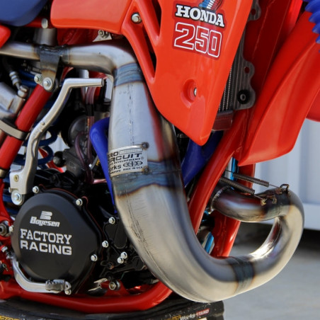 Kit de bufanda de escape Pro Circuit Works + Silencioso 304, Honda CR250R