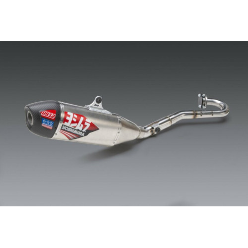 Linea completa escape Yoshimura RS-12 Signature inox/silencioso alu/tapa carbono Suzuki RM-Z450