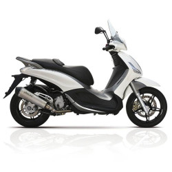 Escape homologado Yasuni 4T Silenc. Titanio Aprilia Sportcity / Piaggio Beverly 125 TUB451