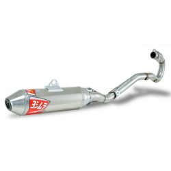 Linea completa escape Yoshimura Signature RS-2, acero inox, Silencioso de aluminio, Yamaha YFM700R 2