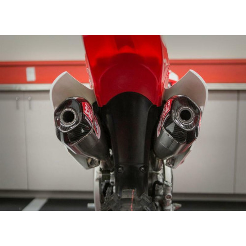 Linea completa escape Yoshimura Signature RS-9T, acero inoxidable, para Honda CRF450R/RX