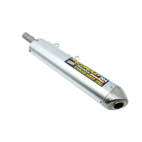 Silencioso Pro Circuit 304 Kawasaki KX500: Silencioso de aluminio, tapa de acero inox