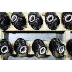 Tapa de acero inoxidable Yoshimura, para Silencioso RS-5