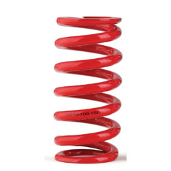 Muelle de amortiguador trasero YSS progresivo rojo 63-75-98-250