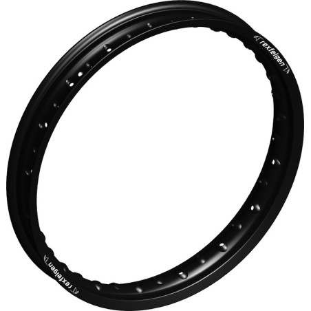 Llanta trasera RFX 19x2,15x36 , negra, para rueda completa