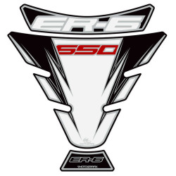 Protector de depósito Motografix Kawasaki ER6F 3 pcs blanco