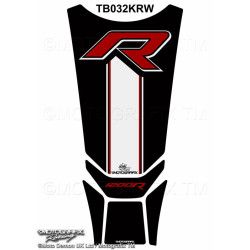 Protector de depósito Motografix BMW R1200R 5 pcs negro blanco rojo