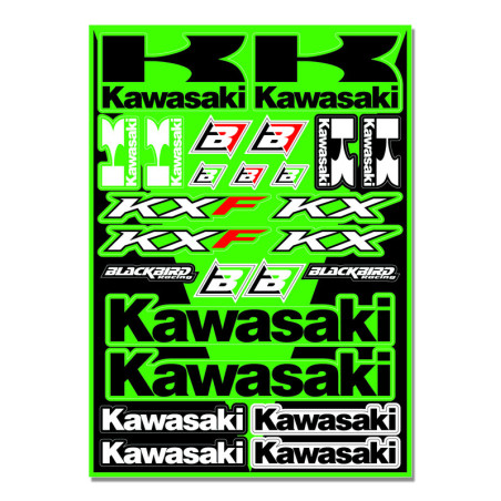 Kit Adhesivos Universal Blackbird Kawasaki 5430