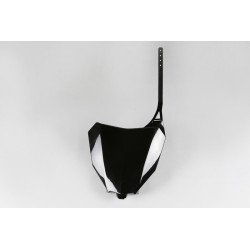 Portanúmeros delantero UFO negro Honda CRF450R/RX