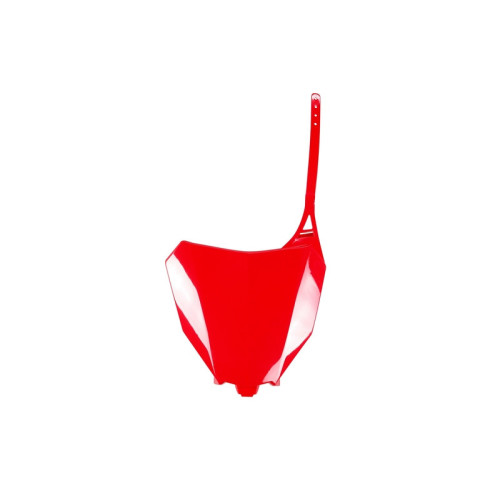Portanúmeros delantero UFO rojo Honda CRF450R/RX