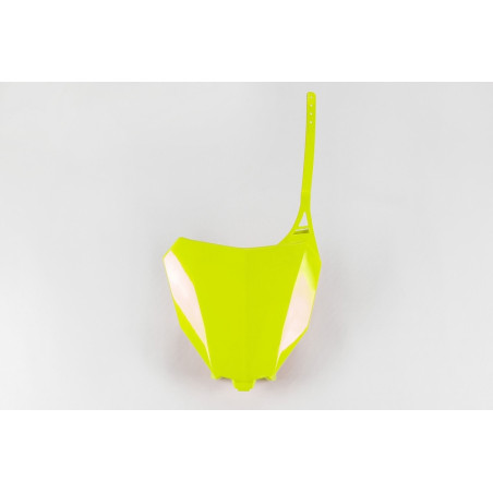 Porta-números delantero UFO - Honda CRF450R/RX - Amarillo neón