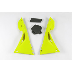 Tapa caja filtro aire UFO amarillo neon Honda CRF450R/RX