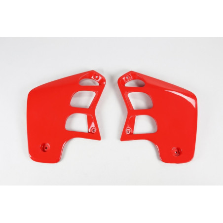 Plásticos laterales de radiador UFO rojo Honda CR125R/250R