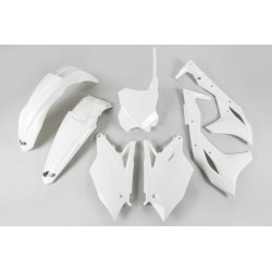 Kit de Plástica UFO blanco Kawasaki KX250F