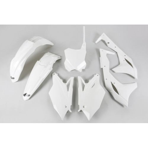 Kit de Plástica UFO blanco Kawasaki KX250F