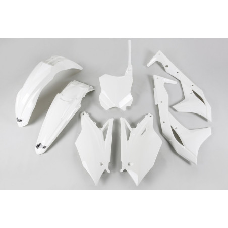 Kit de Plástica UFO blanco Kawasaki KX250F
