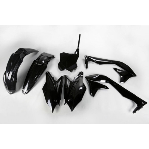Kit de Plástica UFO negro Kawasaki KX450F