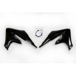 Plásticos laterales de radiador UFO negro Yamaha YZF450F
