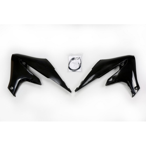 Plásticos laterales de radiador UFO negro Yamaha YZF450F