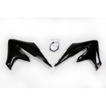 Plásticos laterales de radiador UFO negro Yamaha YZF450F