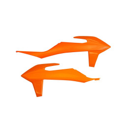 Plásticos laterales de radiador UFO naranja KTM SX/SX-F