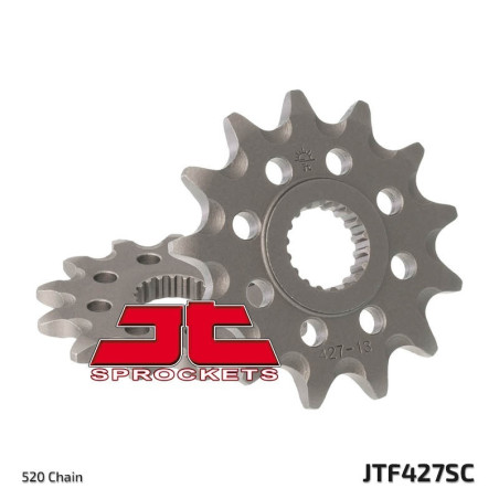 Kit de cadena JT 520HDS 12/48 Super-Reforzado - corona ultraligero autolimpiable