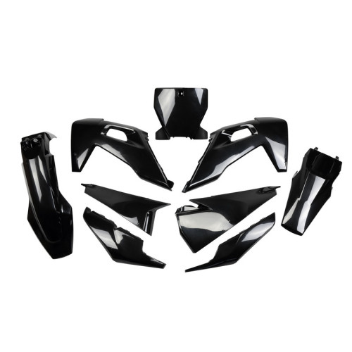 Kit plástica completo UFO negro - Husqvarna TC/FC