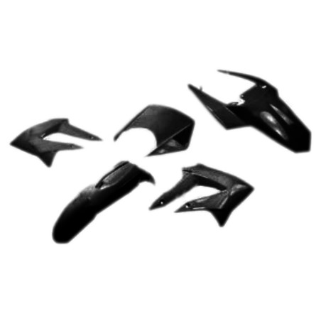 Kit plástica V PARTS 6 pcs negro