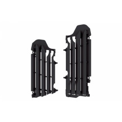Aletines de radiador Polisport Suzuki negro 8464800001