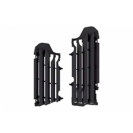 Aletines de radiador Polisport Suzuki negro 8464800001