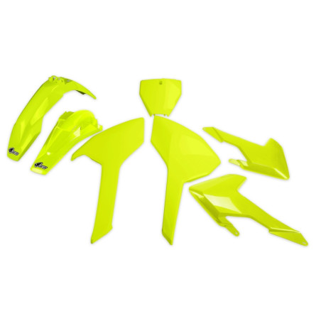Kit plástica UFO amarillo fluor Husqvarna