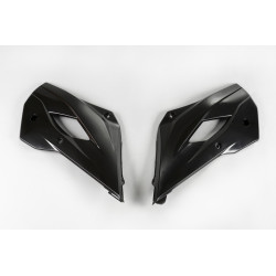 Plásticos laterales de radiador UFO negro Husqvarna TC85