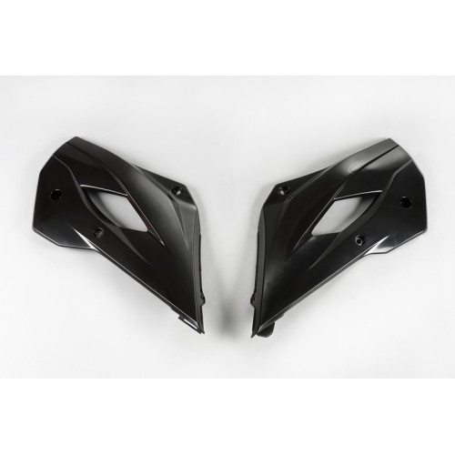Plásticos laterales de radiador UFO negro Husqvarna TC85