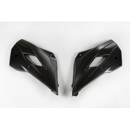 Plásticos laterales de radiador UFO negro Husqvarna TC85