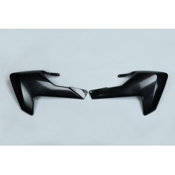 Plásticos laterales de radiador UFO negro Husqvarna TC85